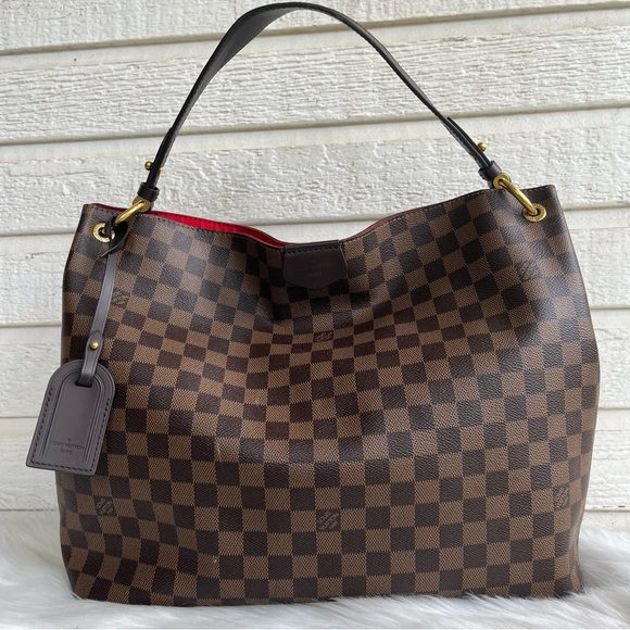 Louis Vuitton Handbags - LOUIS VUITTON Azur Damier Graceful MM Delightful MM Hobo Shoulder Bag